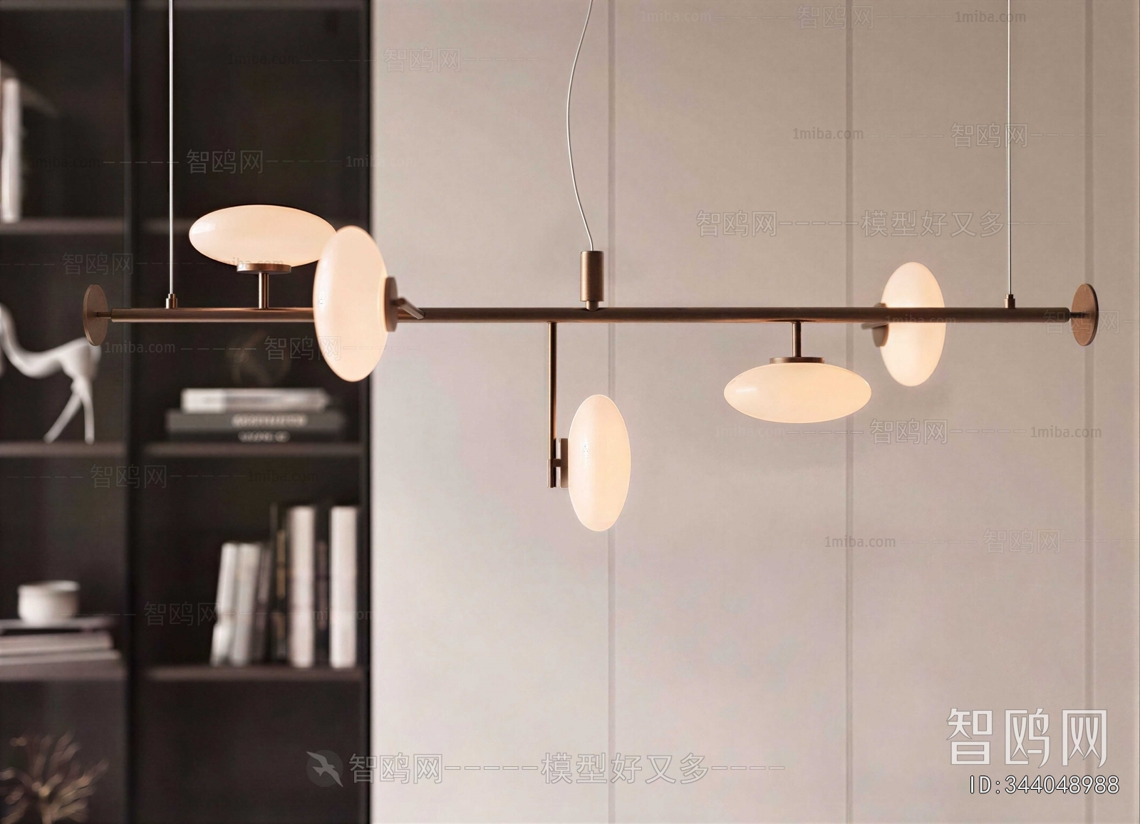 Modern Long Chandelier