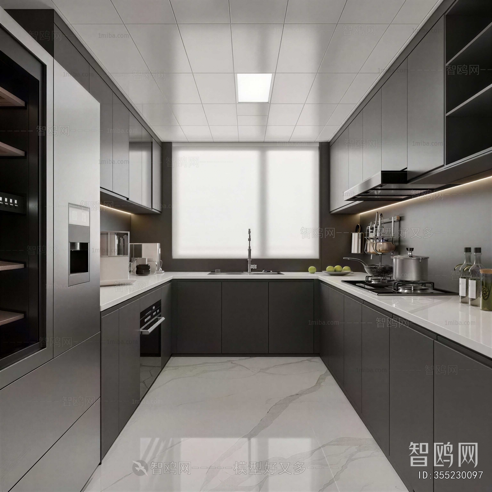 Modern The Kitchen