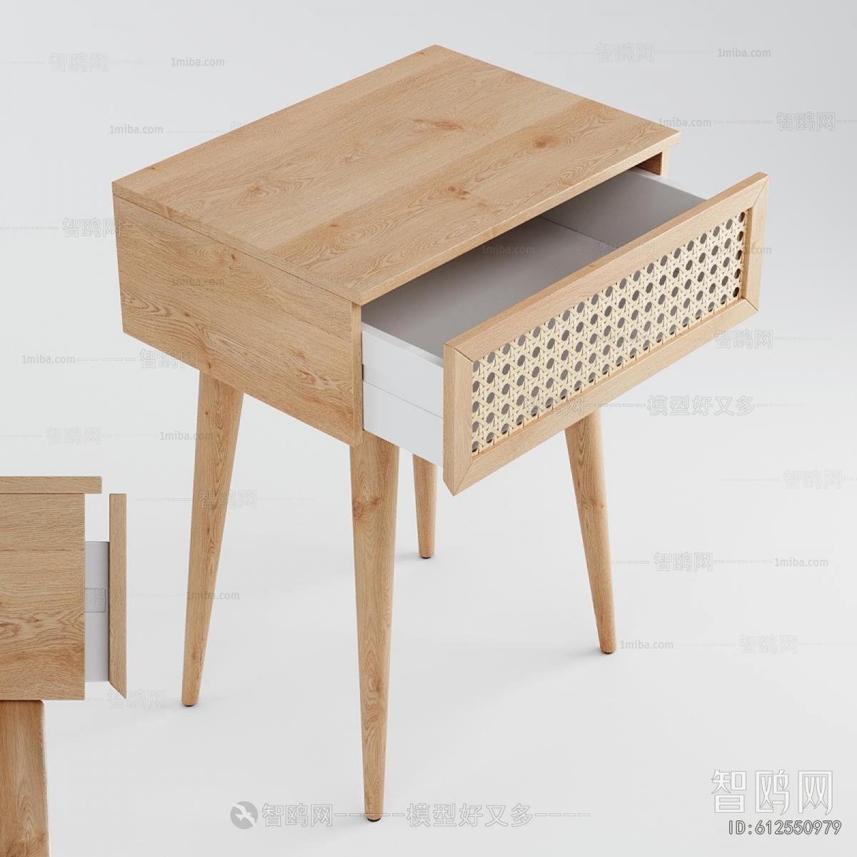 Nordic Style Bedside Cupboard