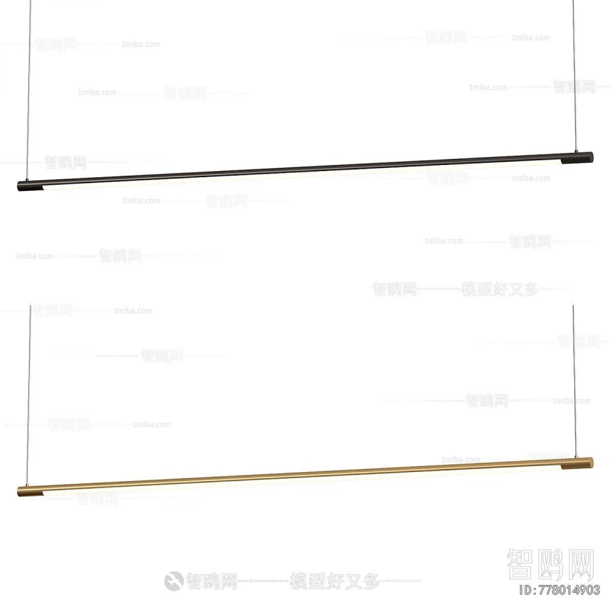 Modern Long Chandelier