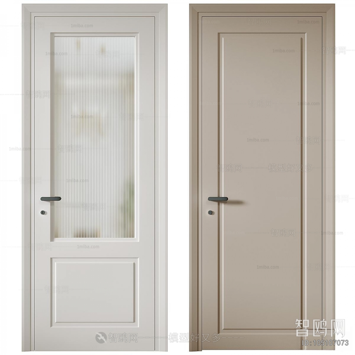 Modern Single Door