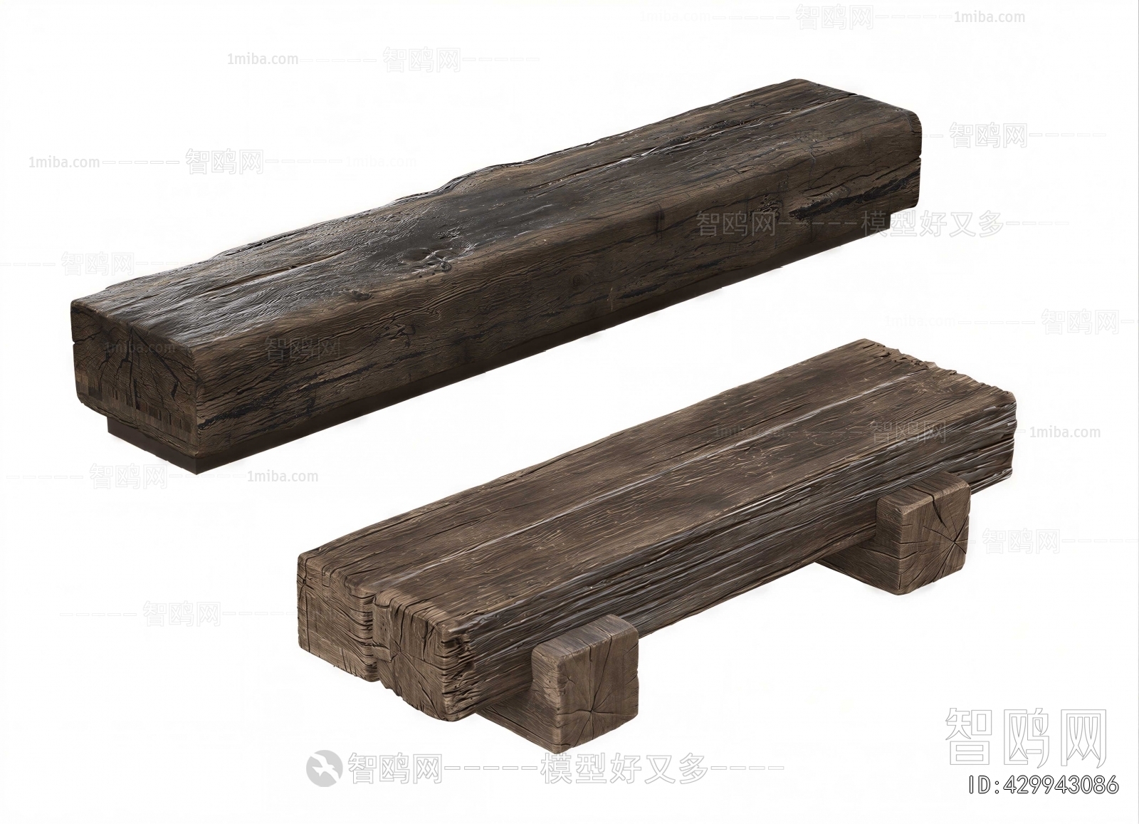 Wabi-sabi Style Stool