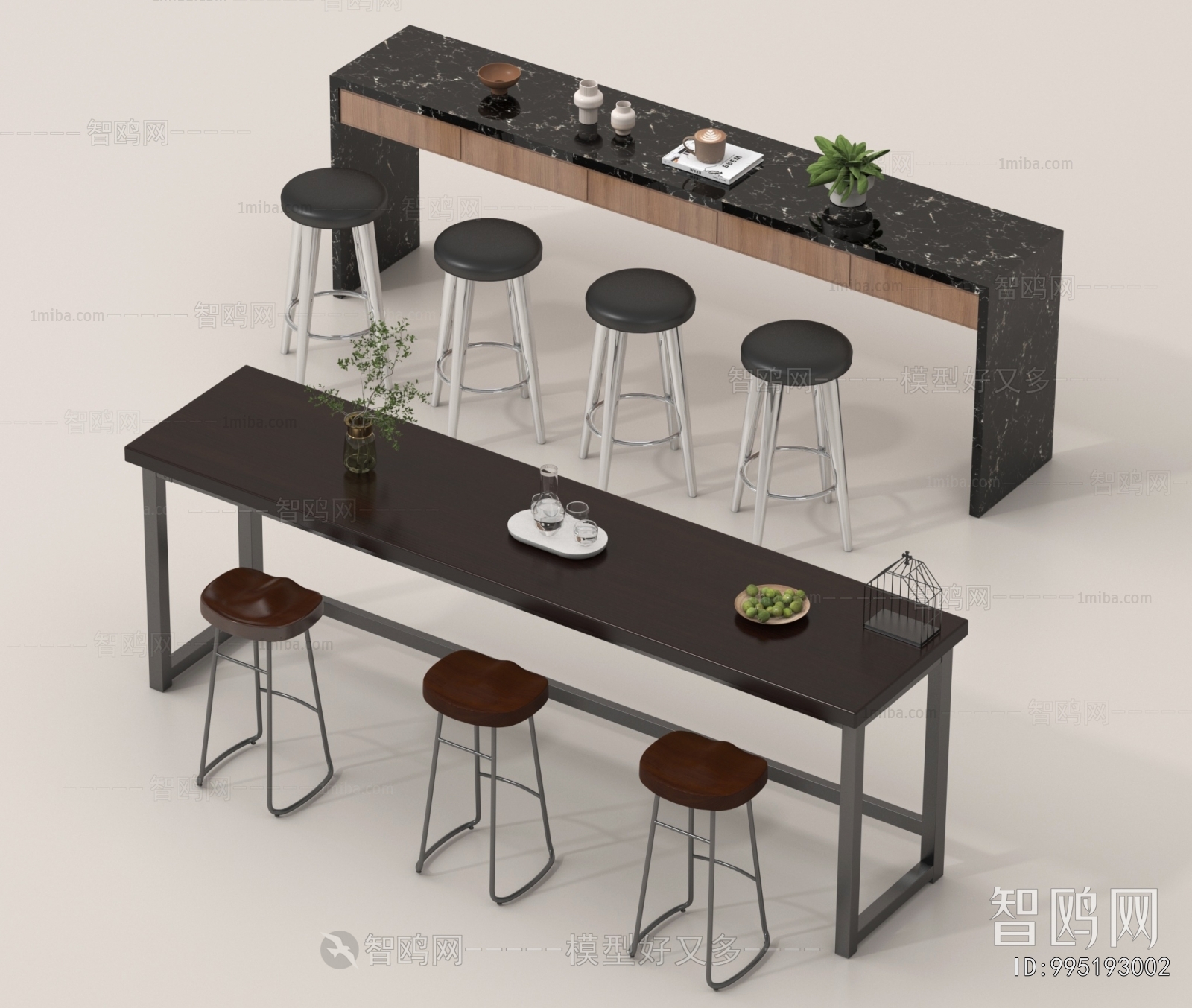 Modern Counter Bar