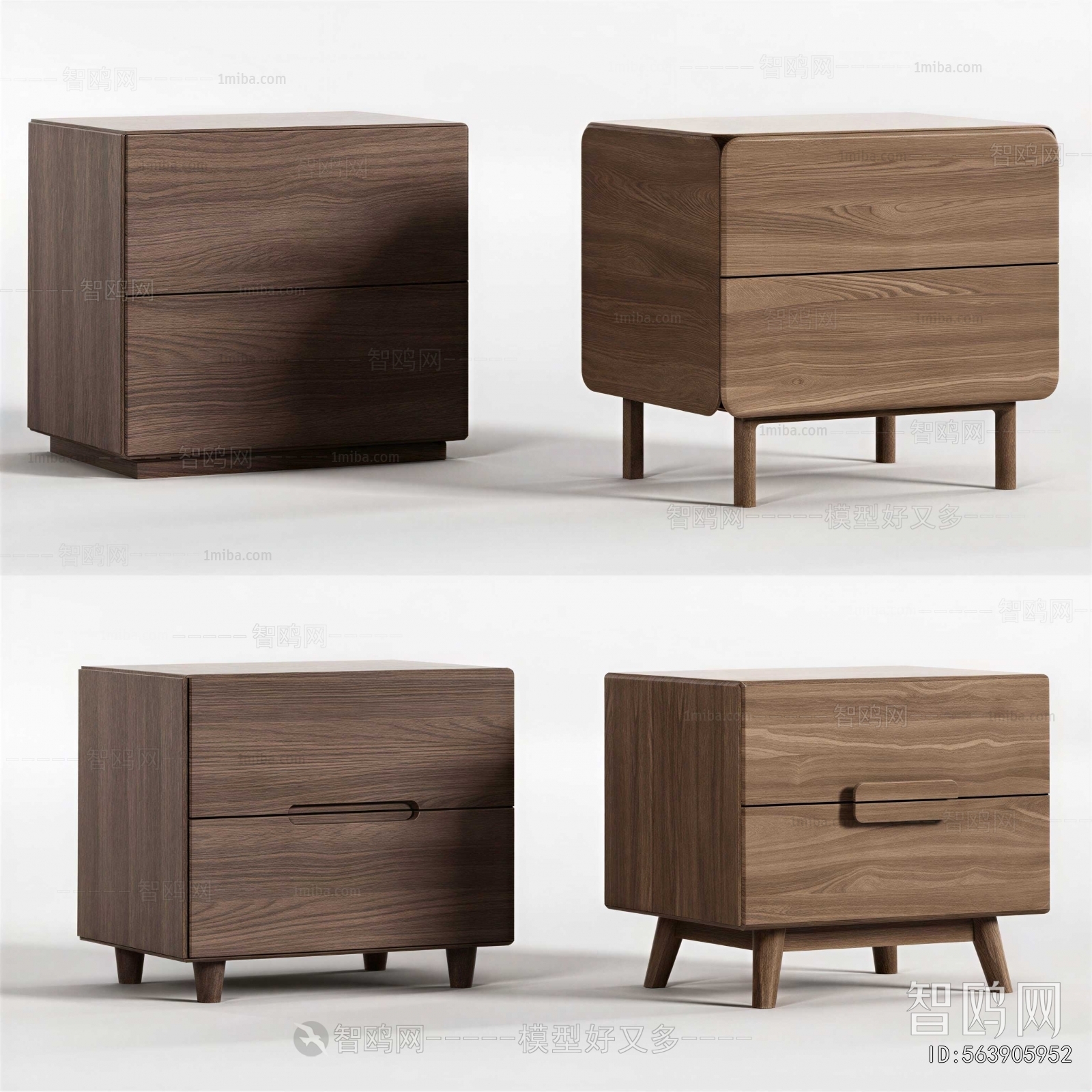 Modern Bedside Cupboard