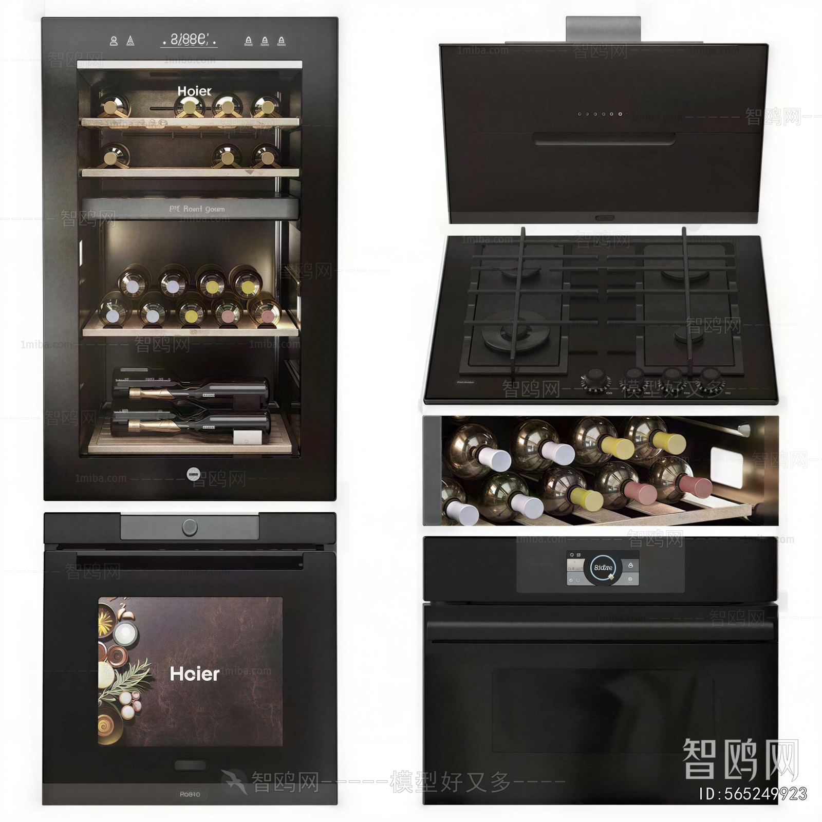 Modern Kitchen Electric Gas Range