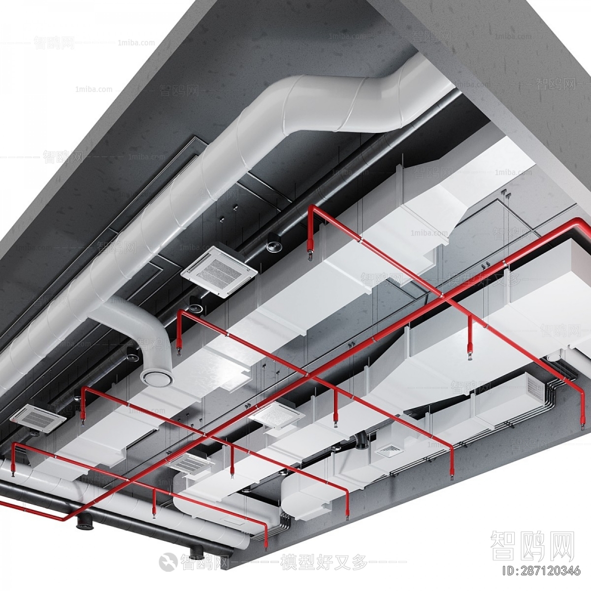 Industrial Style Suspended Ceiling