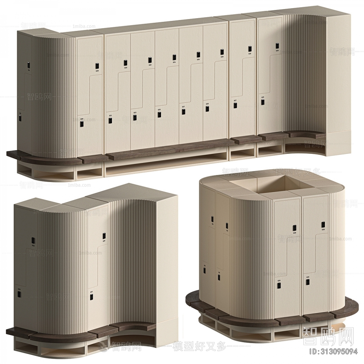 Modern Public Cabinet/lock Cabinet