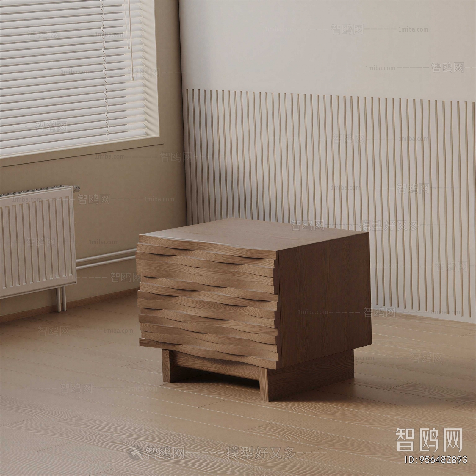 Modern Bedside Cupboard