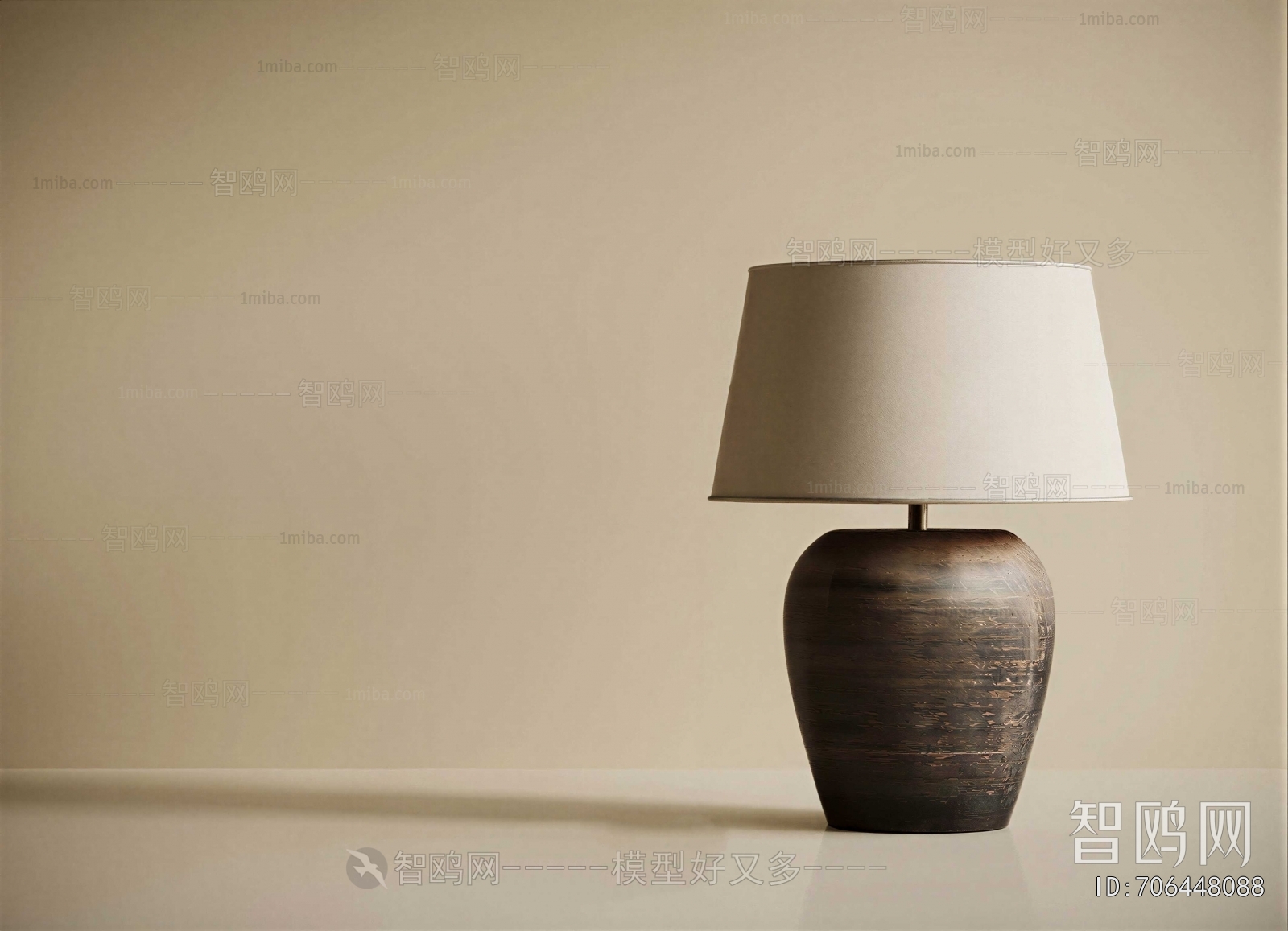 Wabi-sabi Style Table Lamp