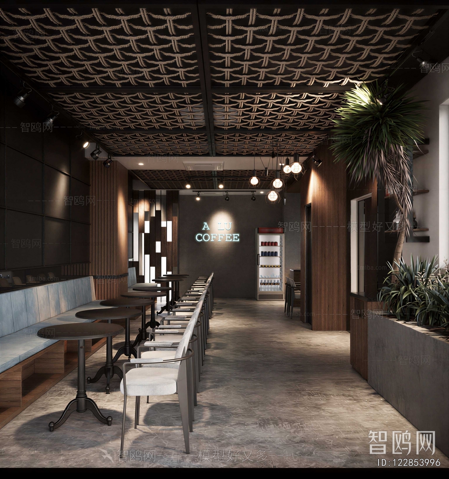 Industrial Style Cafe