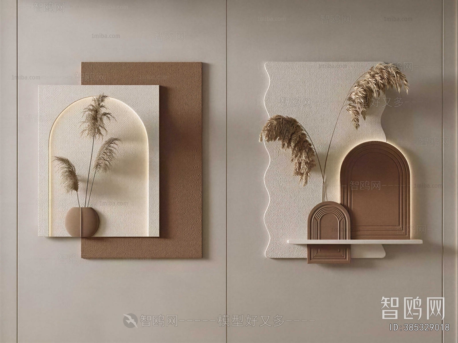 Wabi-sabi Style Wall Decoration