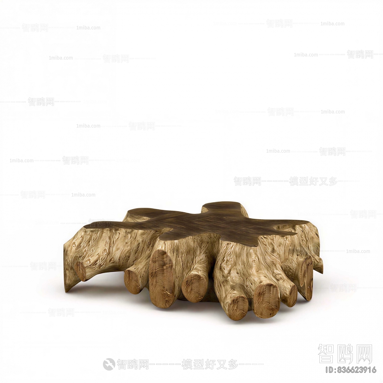 Wabi-sabi Style Coffee Table