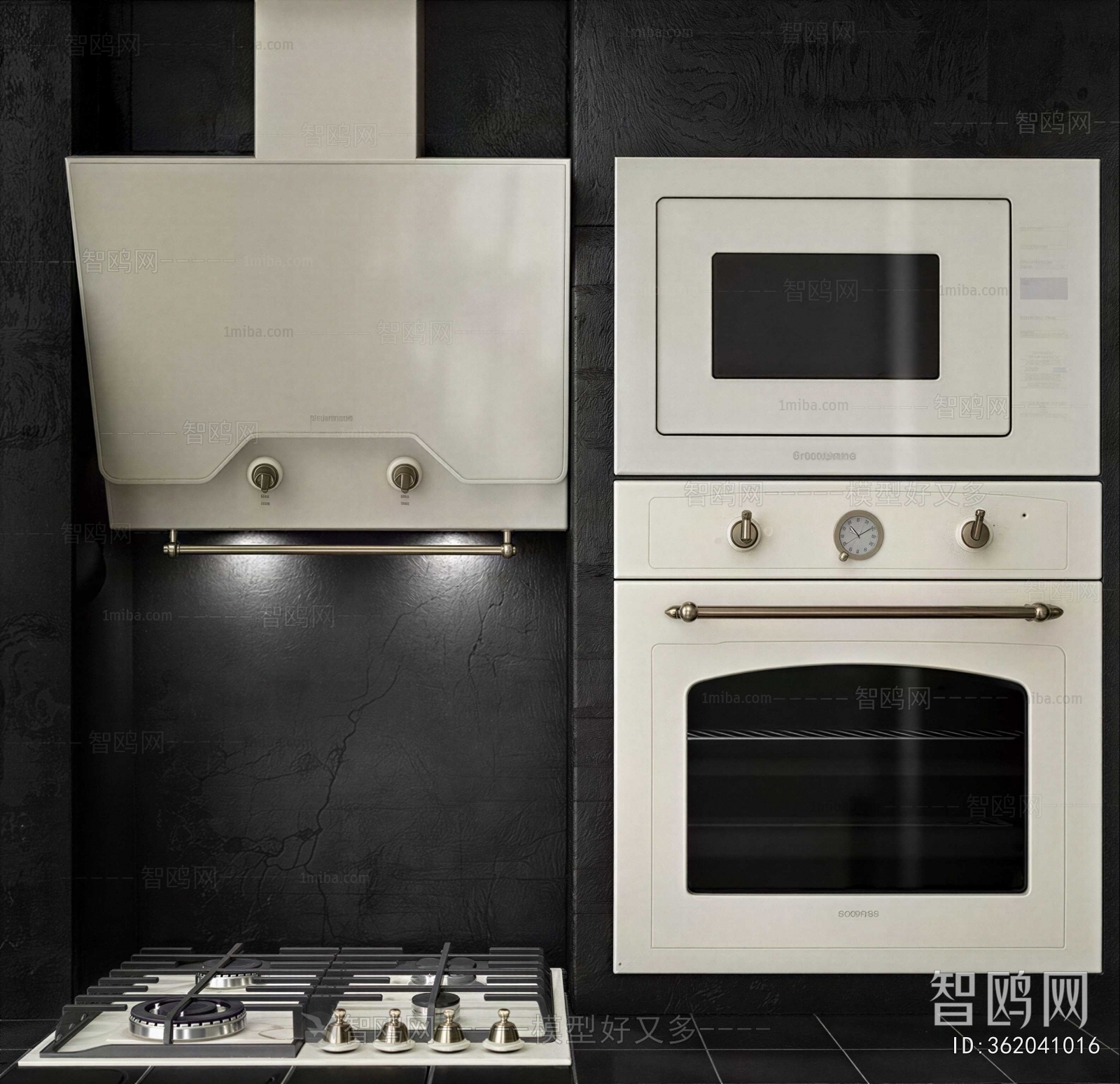 Modern Kitchen Electric Gas Range