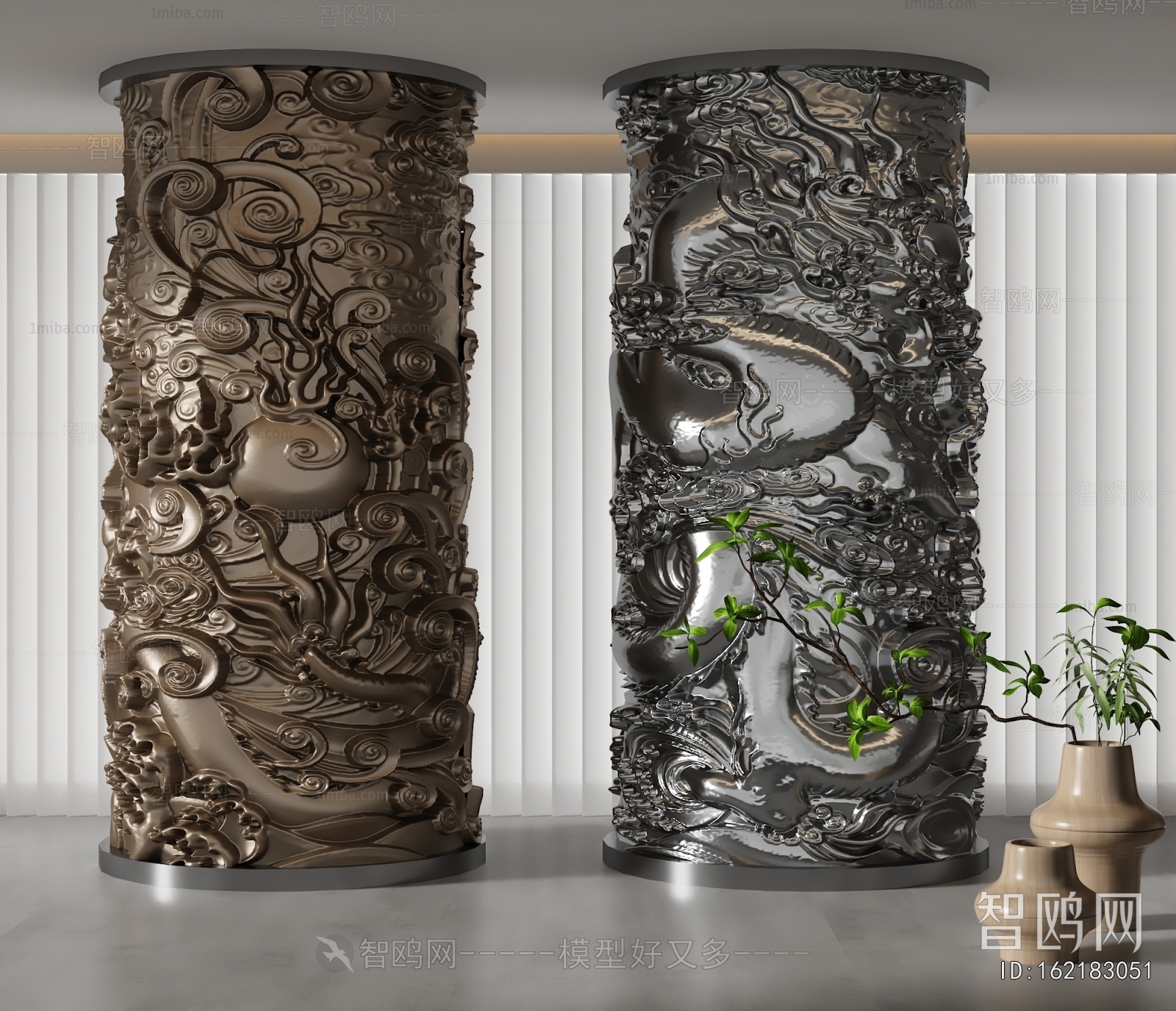 New Chinese Style Column