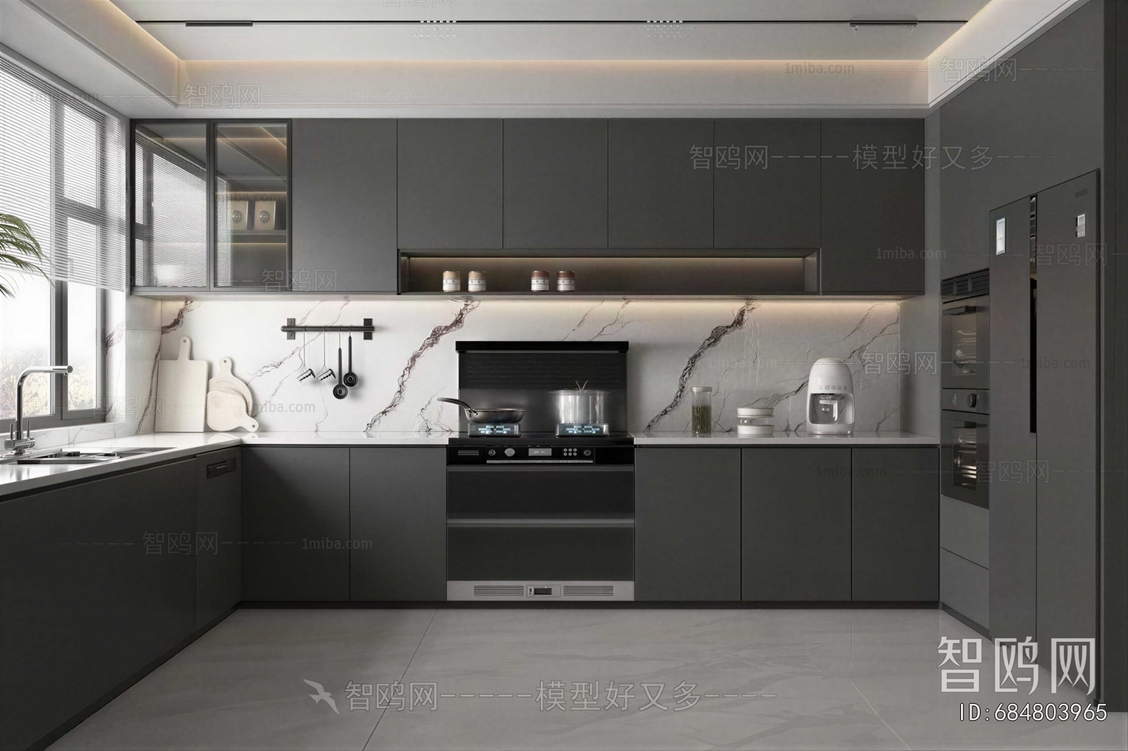 Modern The Kitchen