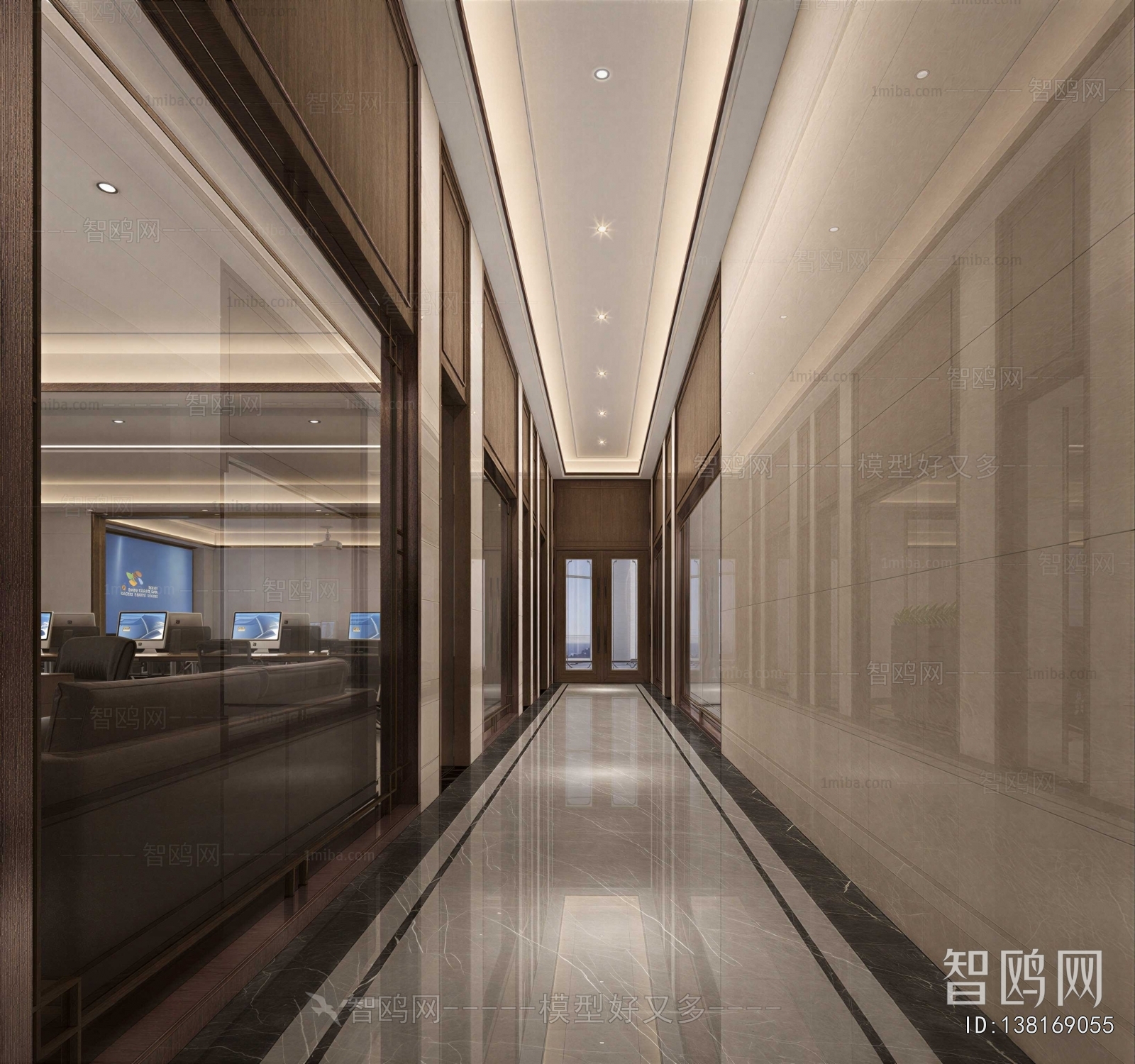 New Chinese Style Corridor