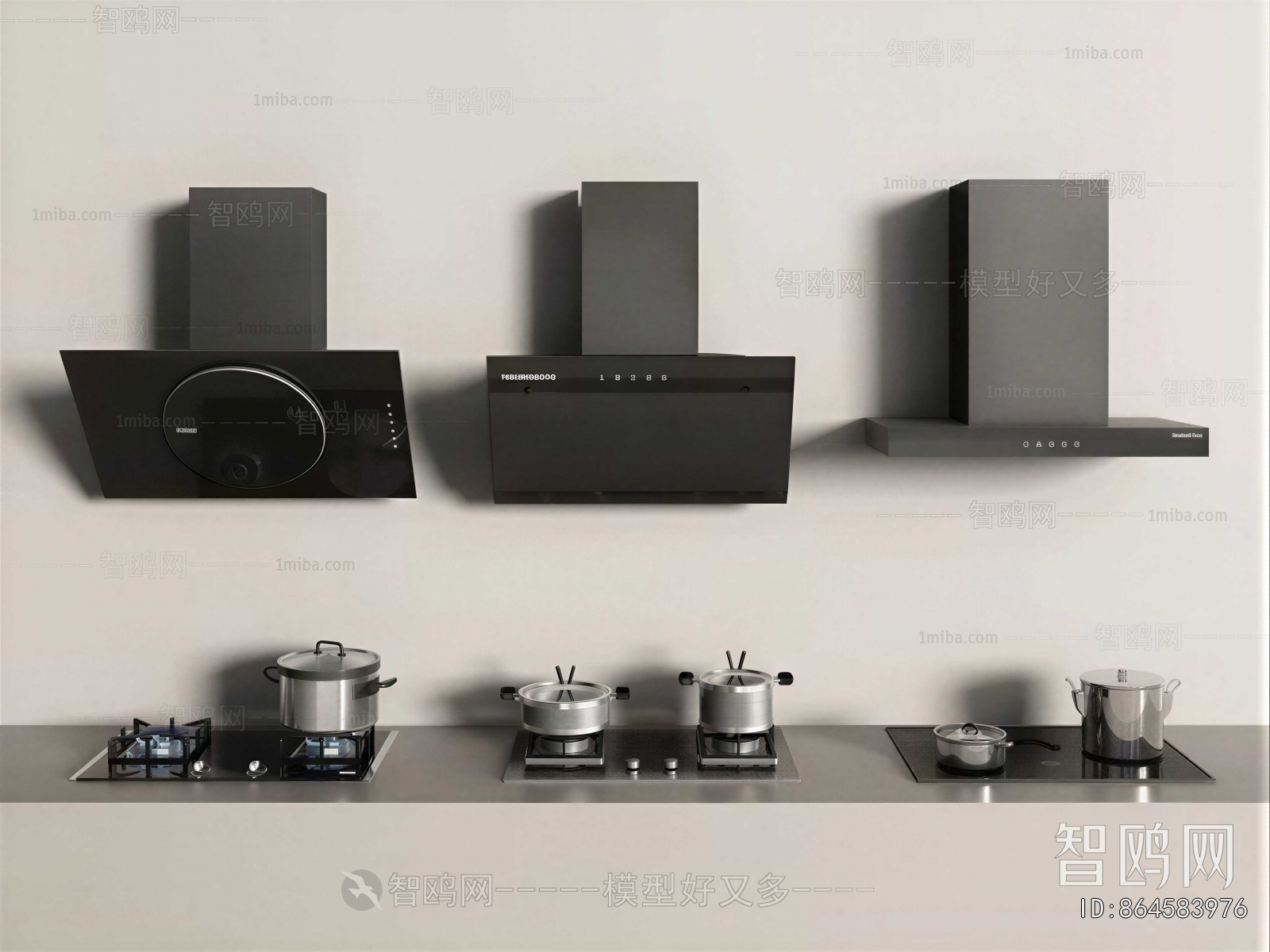 Modern Kitchen Electric Gas Range