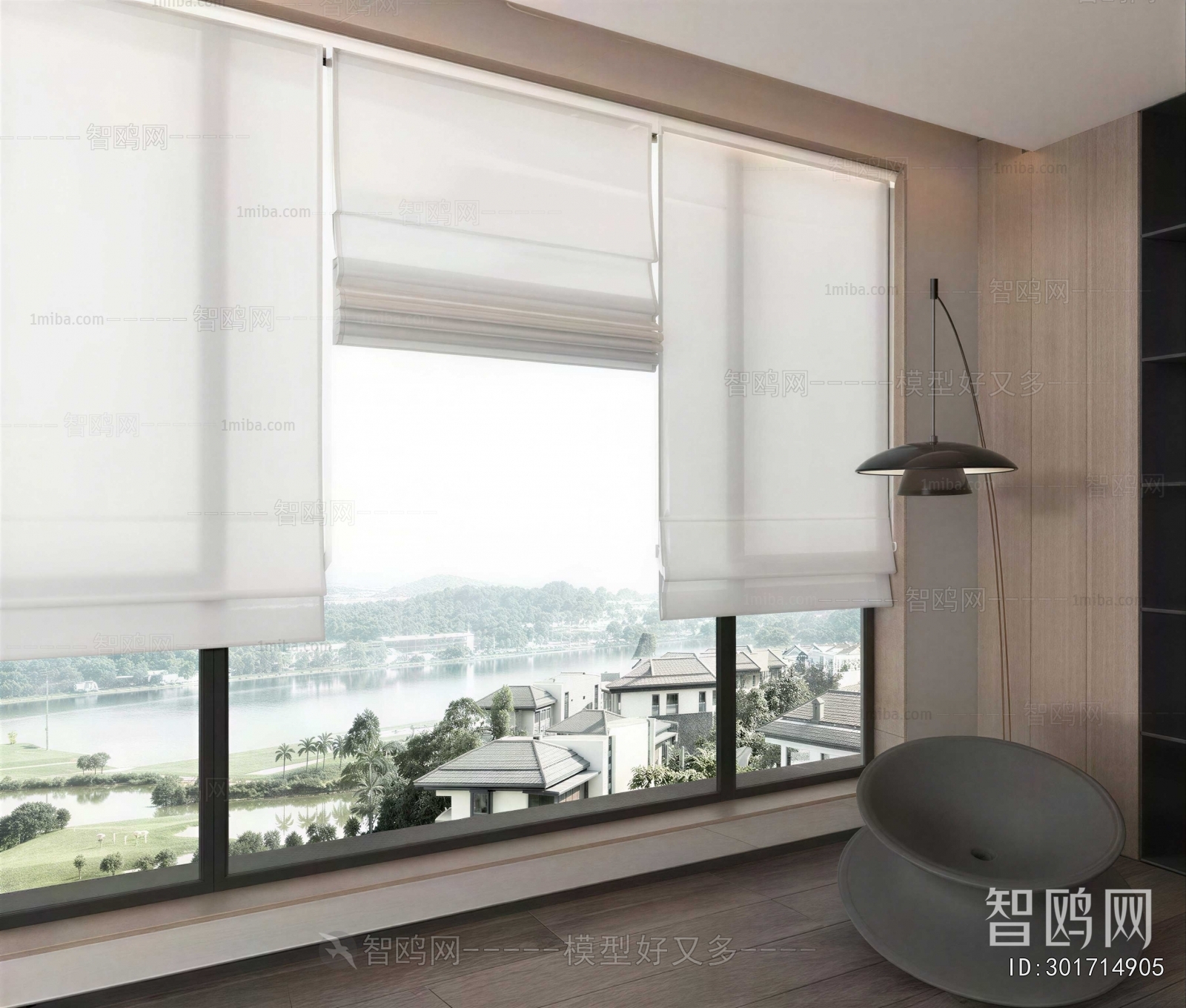 Modern Folding Curtain