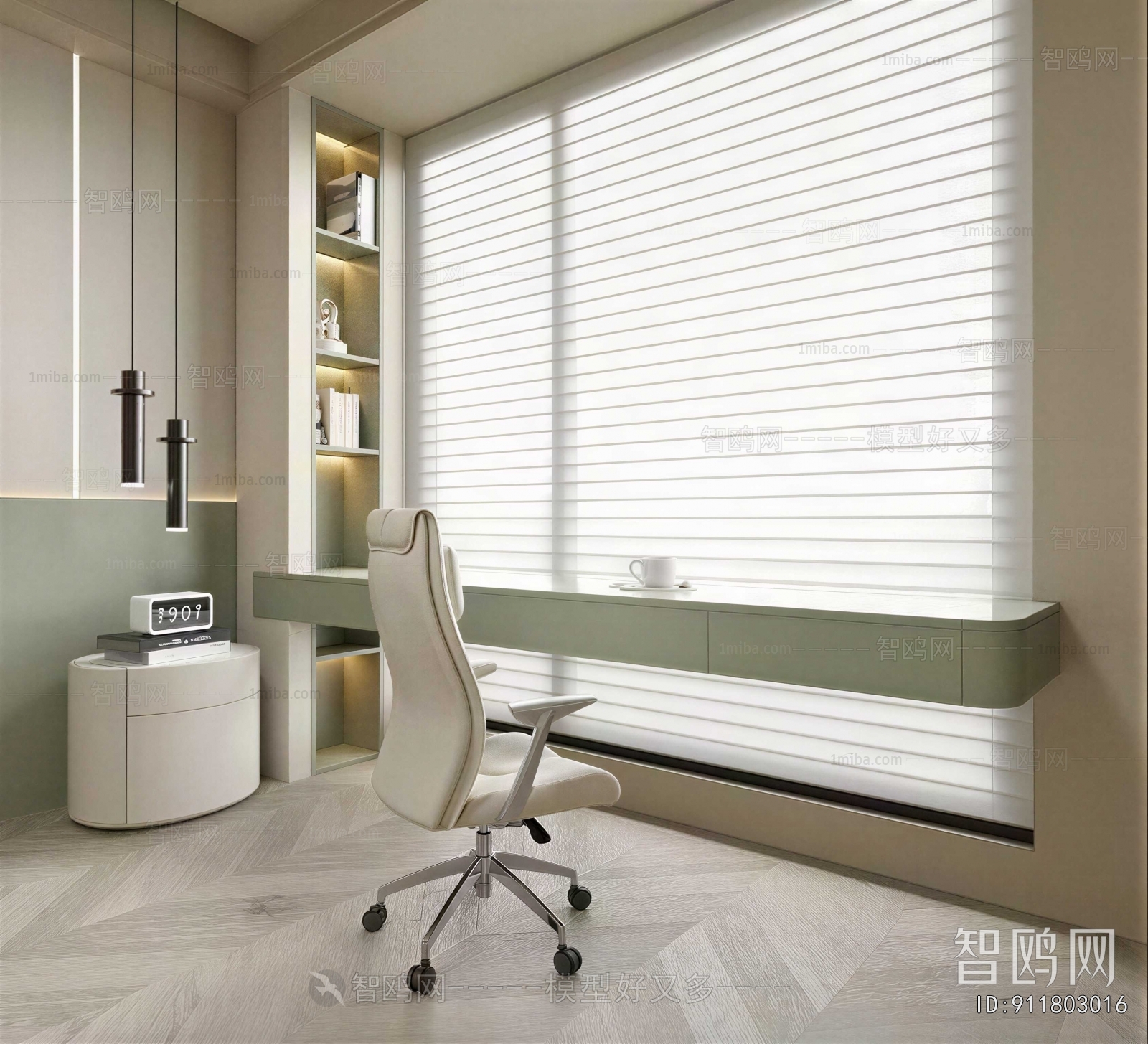 Modern Computer Desk And Chair