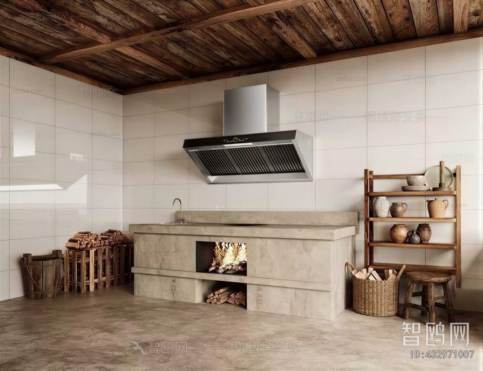 Wabi-sabi Style The Kitchen