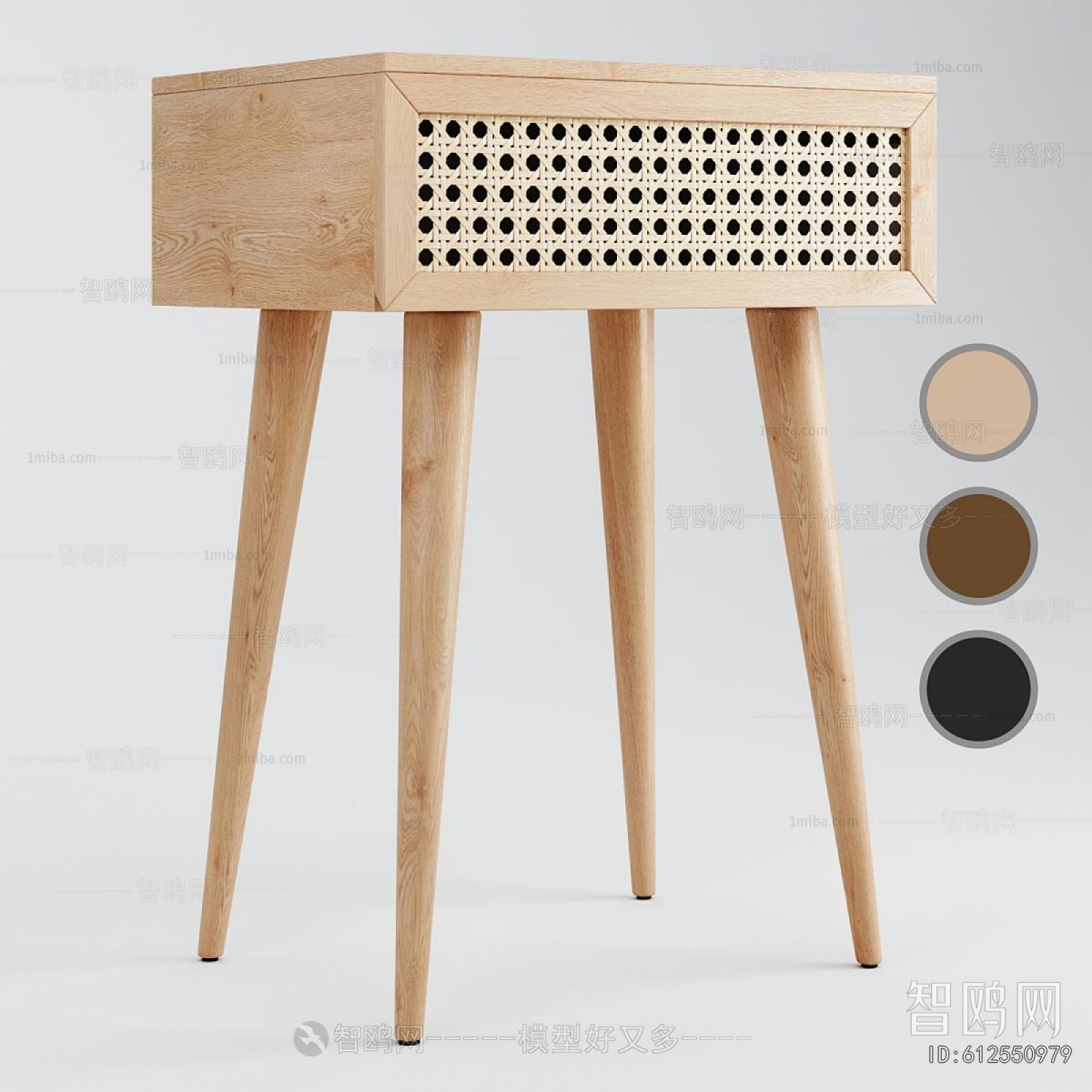 Nordic Style Bedside Cupboard