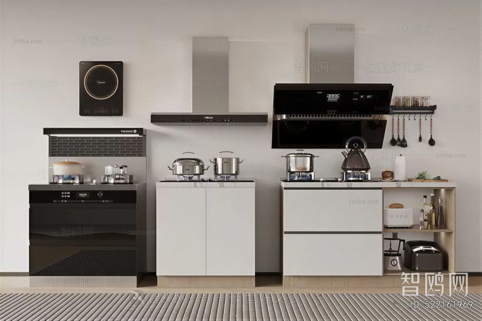 Modern Kitchen Electric Gas Range