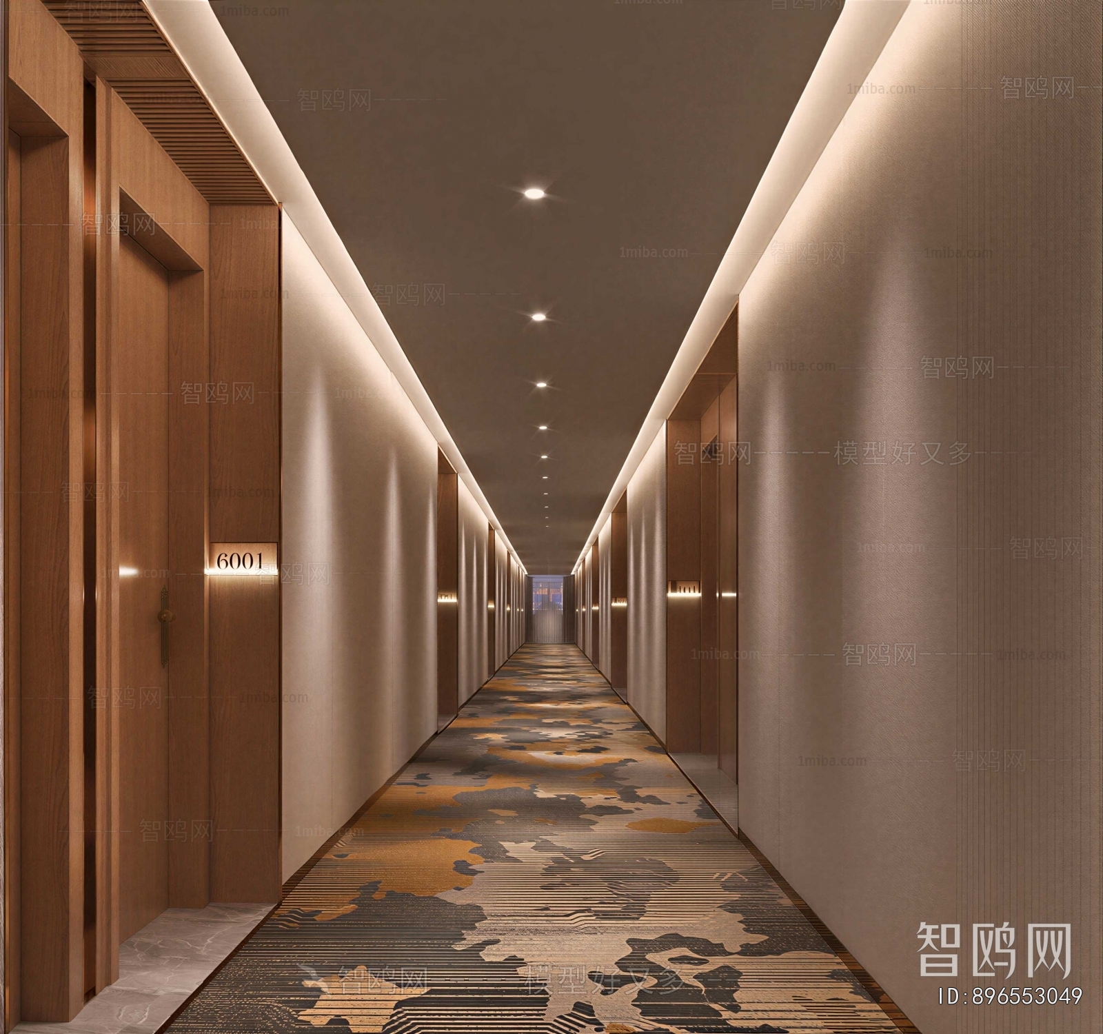 New Chinese Style Corridor