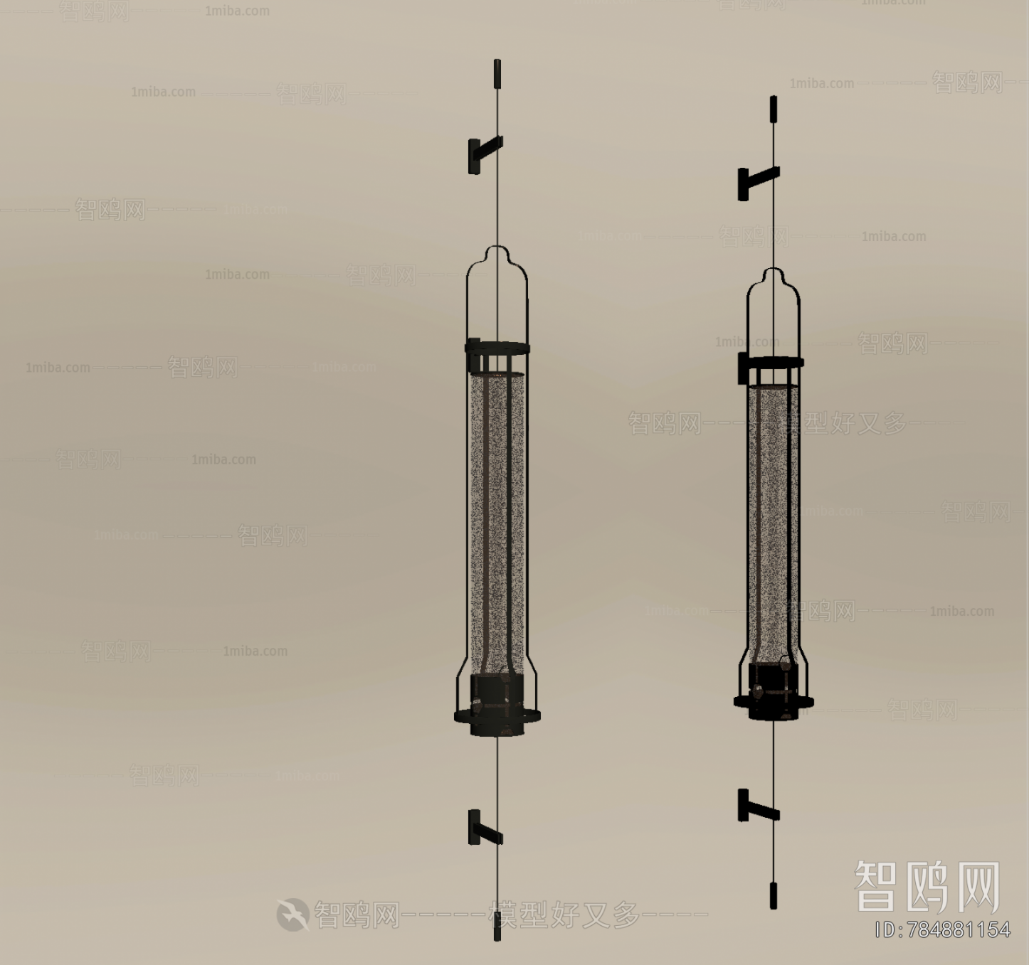New Chinese Style Wall Lamp