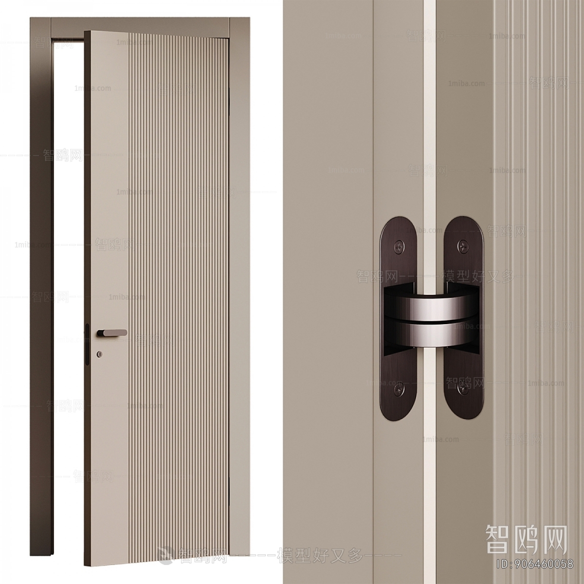 Modern Single Door