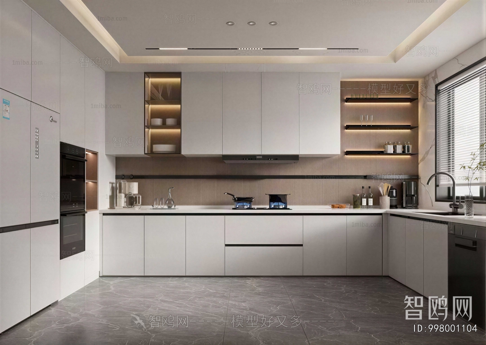 Modern The Kitchen