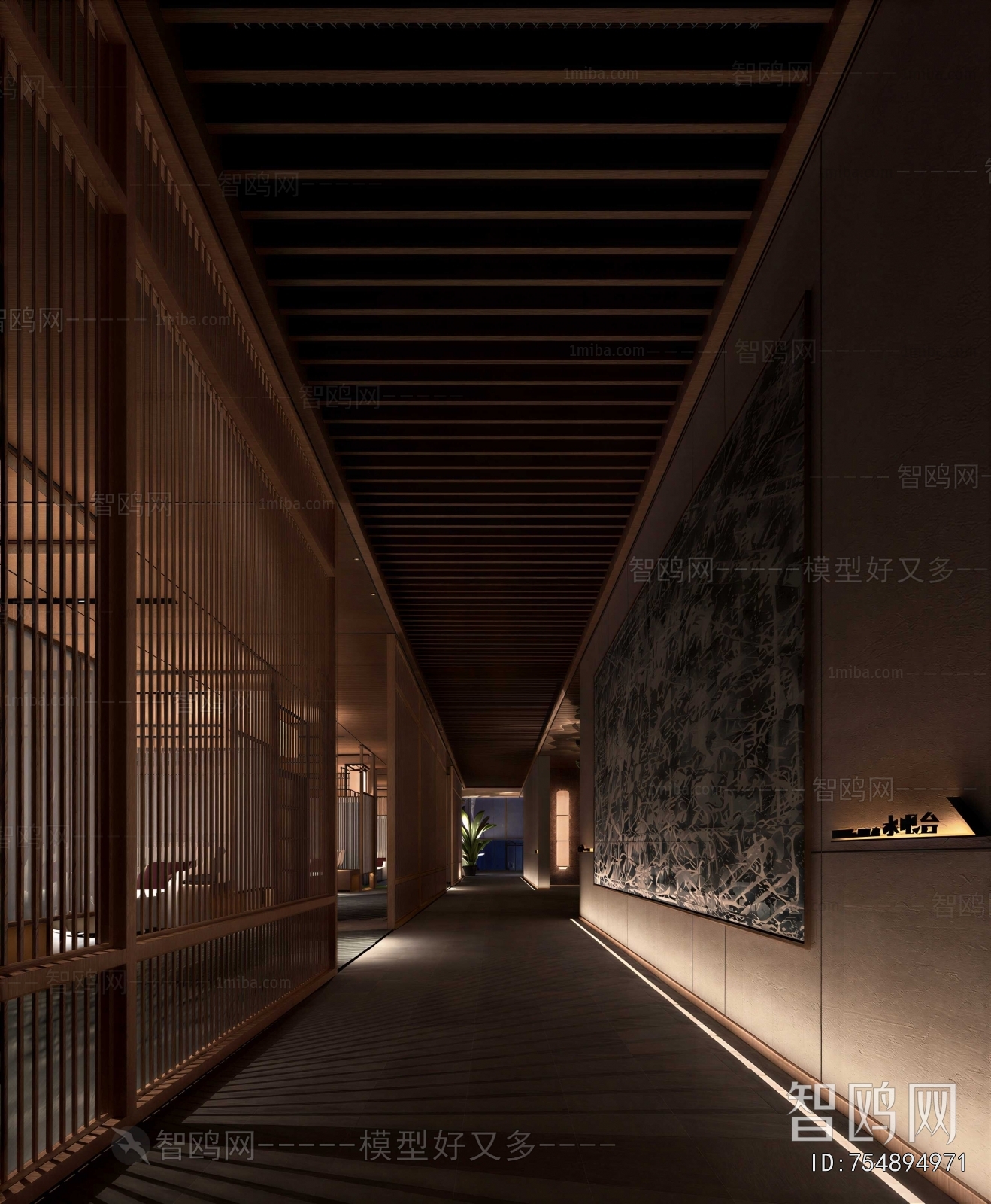 New Chinese Style Corridor