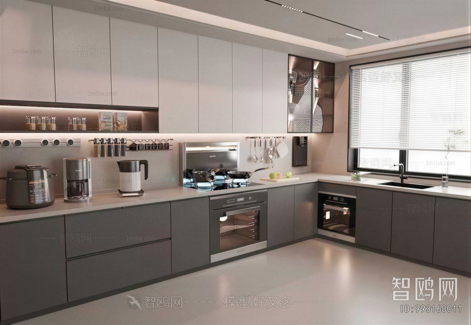 Modern The Kitchen