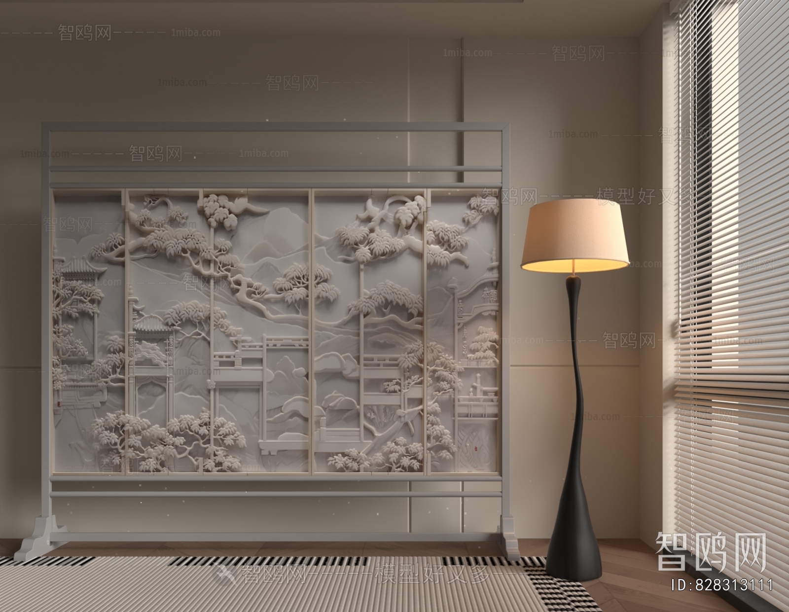 New Chinese Style Partition