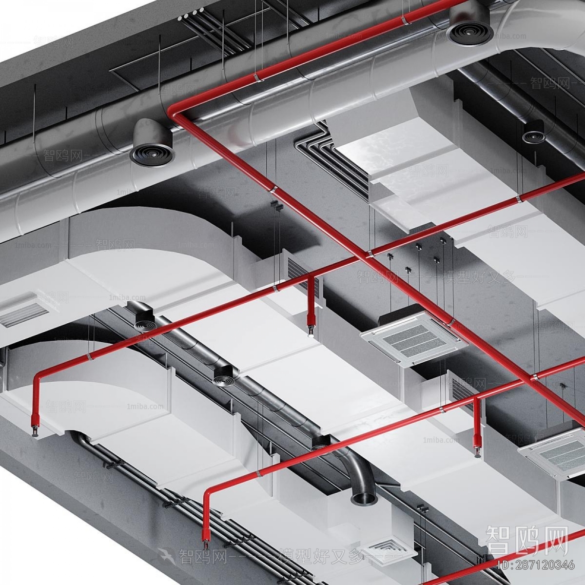 Industrial Style Suspended Ceiling