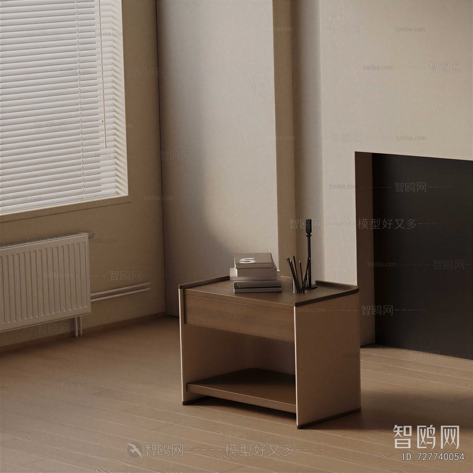 Modern Bedside Cupboard