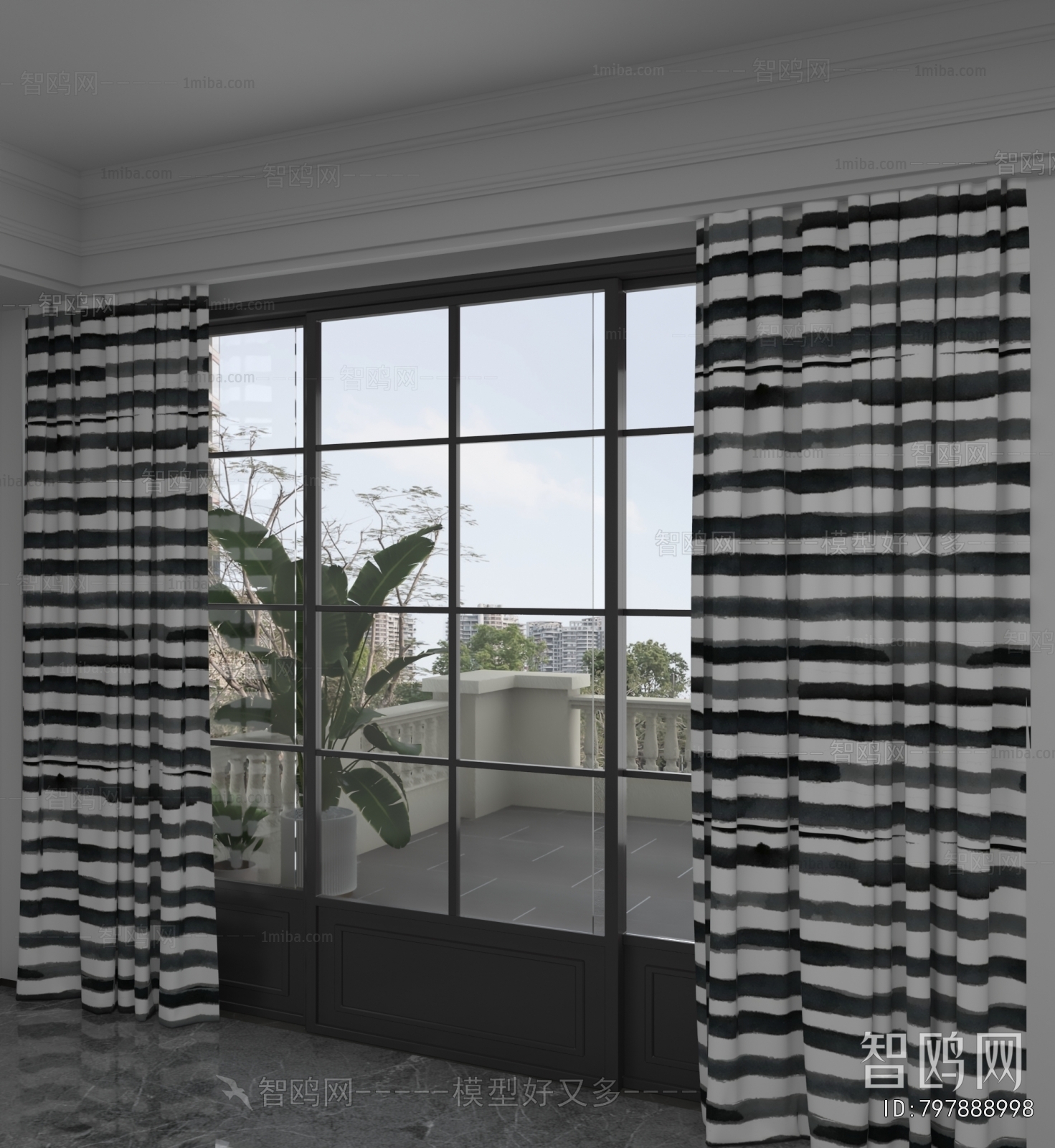 Modern The Curtain