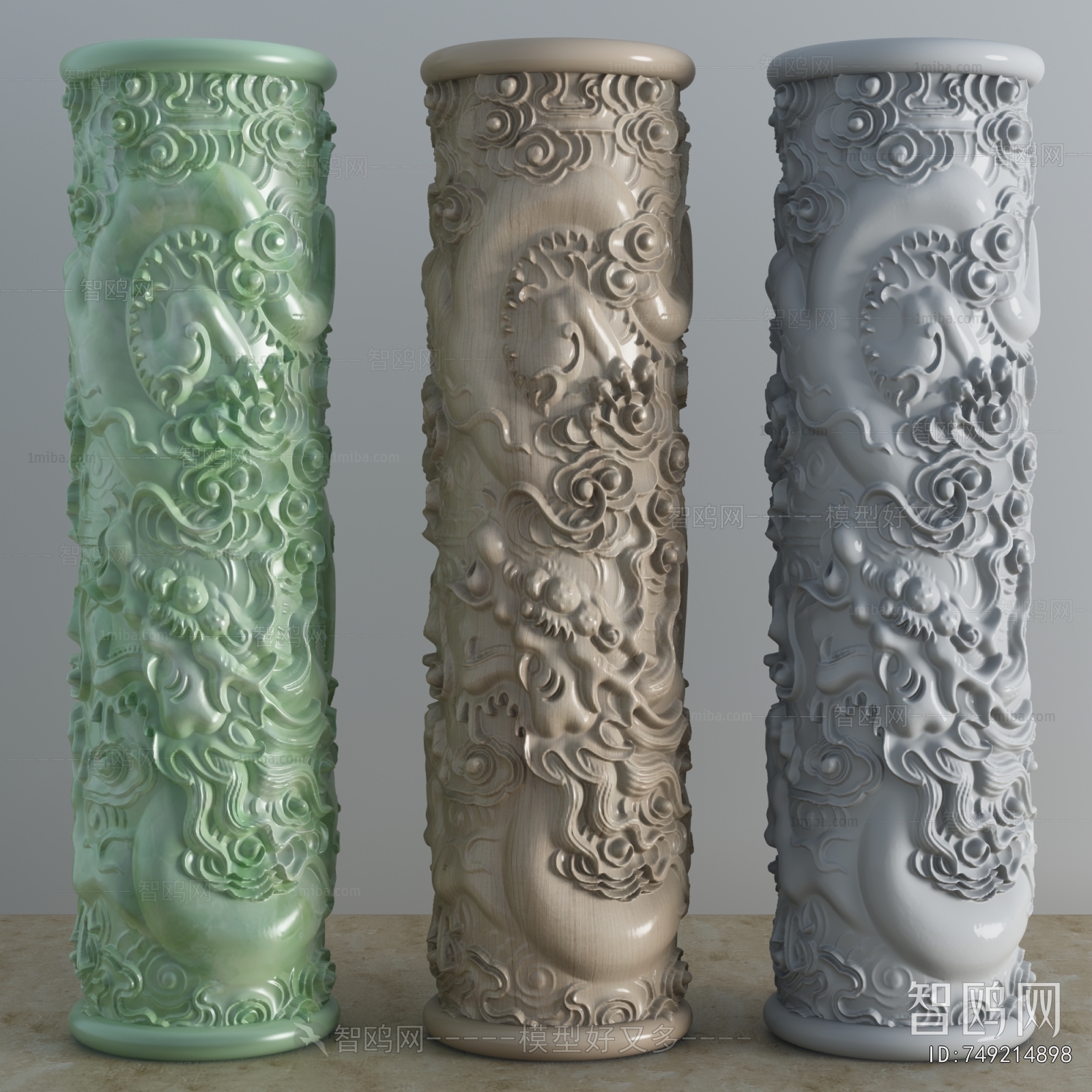 New Chinese Style Column