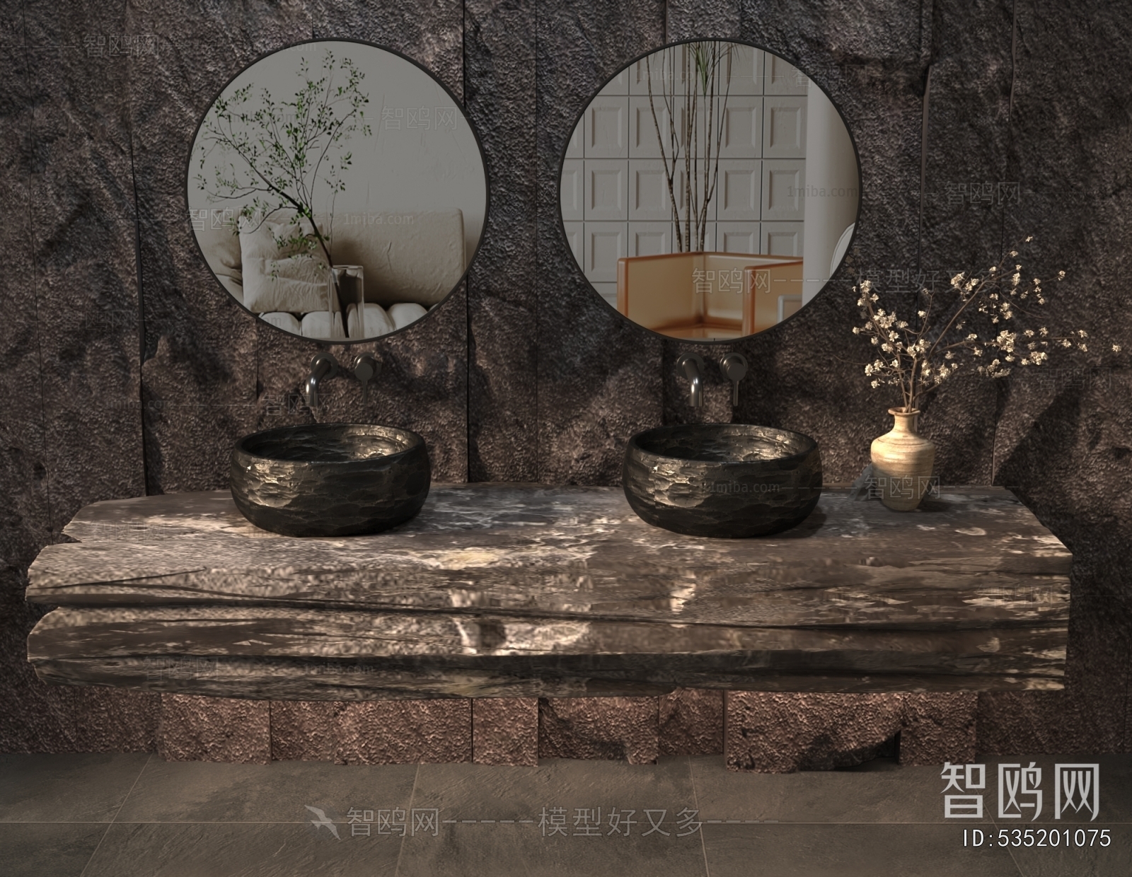 Wabi-sabi Style Basin