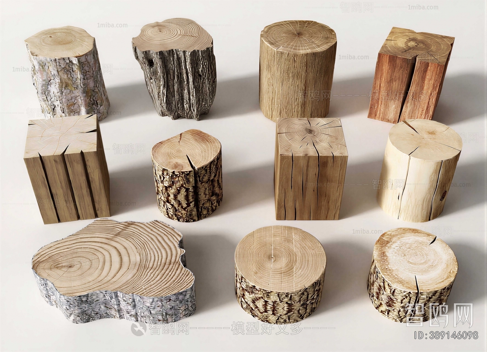 Wabi-sabi Style Stool