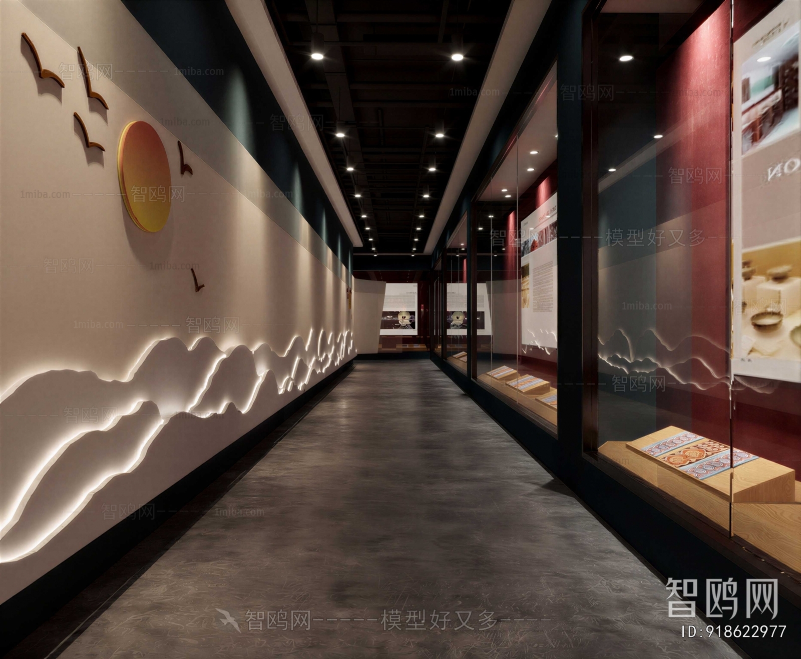 New Chinese Style Exhibition Hall