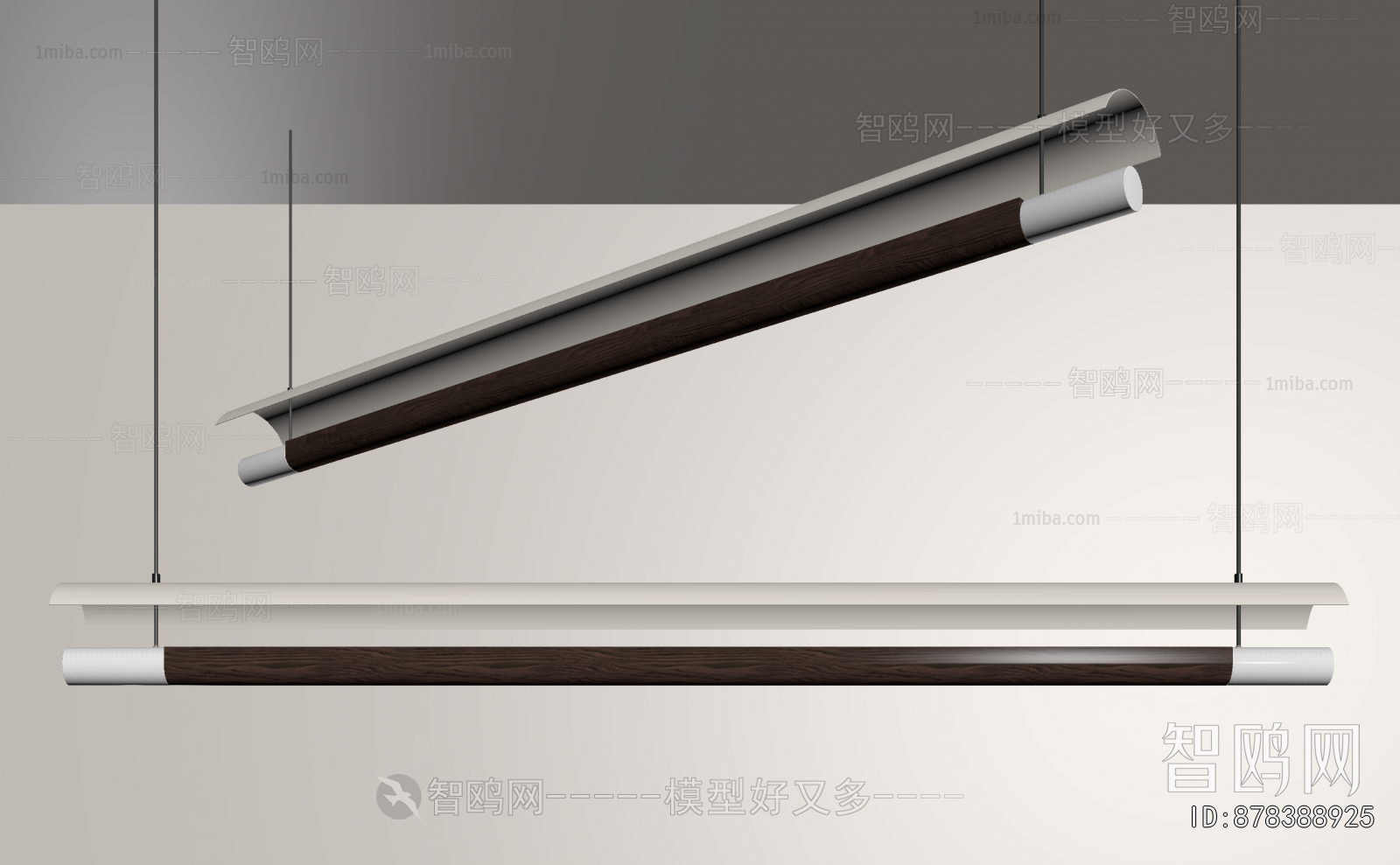 Modern Long Chandelier