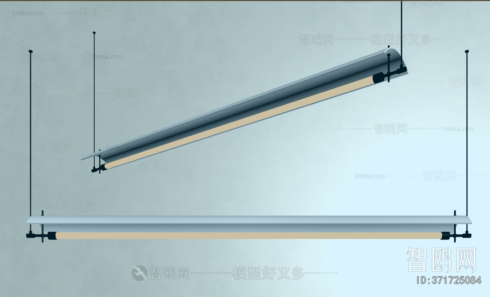 Modern Long Chandelier