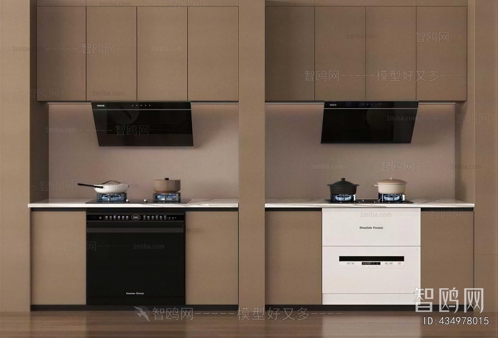 Modern Kitchen Electric Gas Range