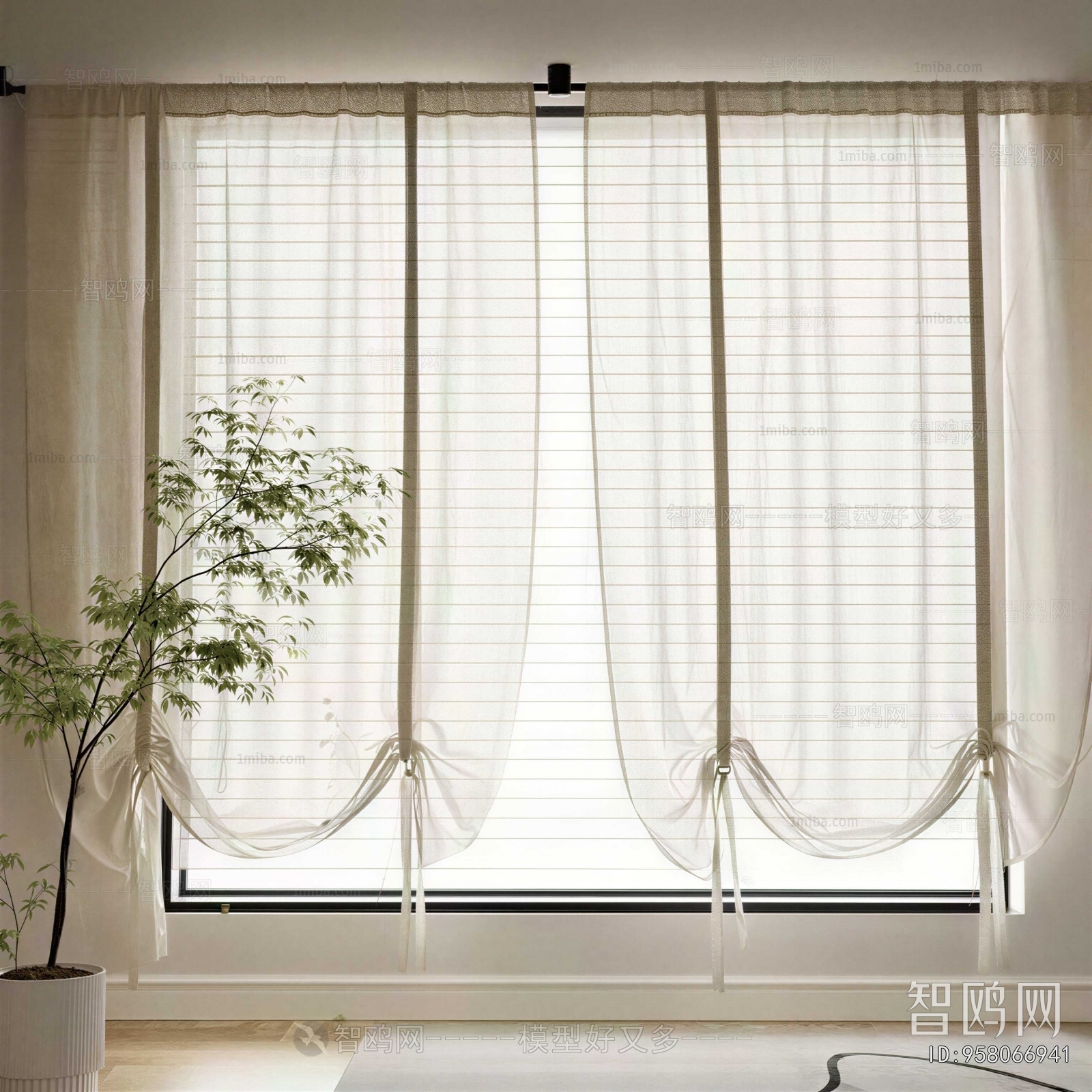 Modern The Curtain