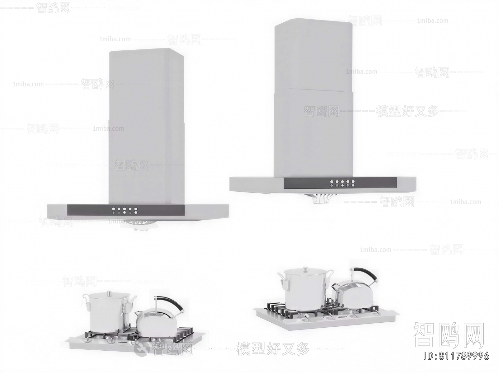 Modern Kitchen Electric Gas Range