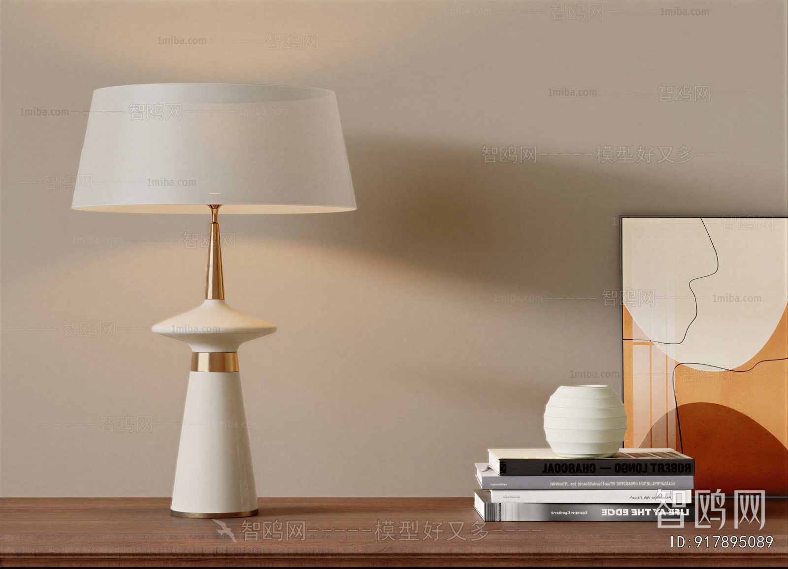 Wabi-sabi Style Table Lamp