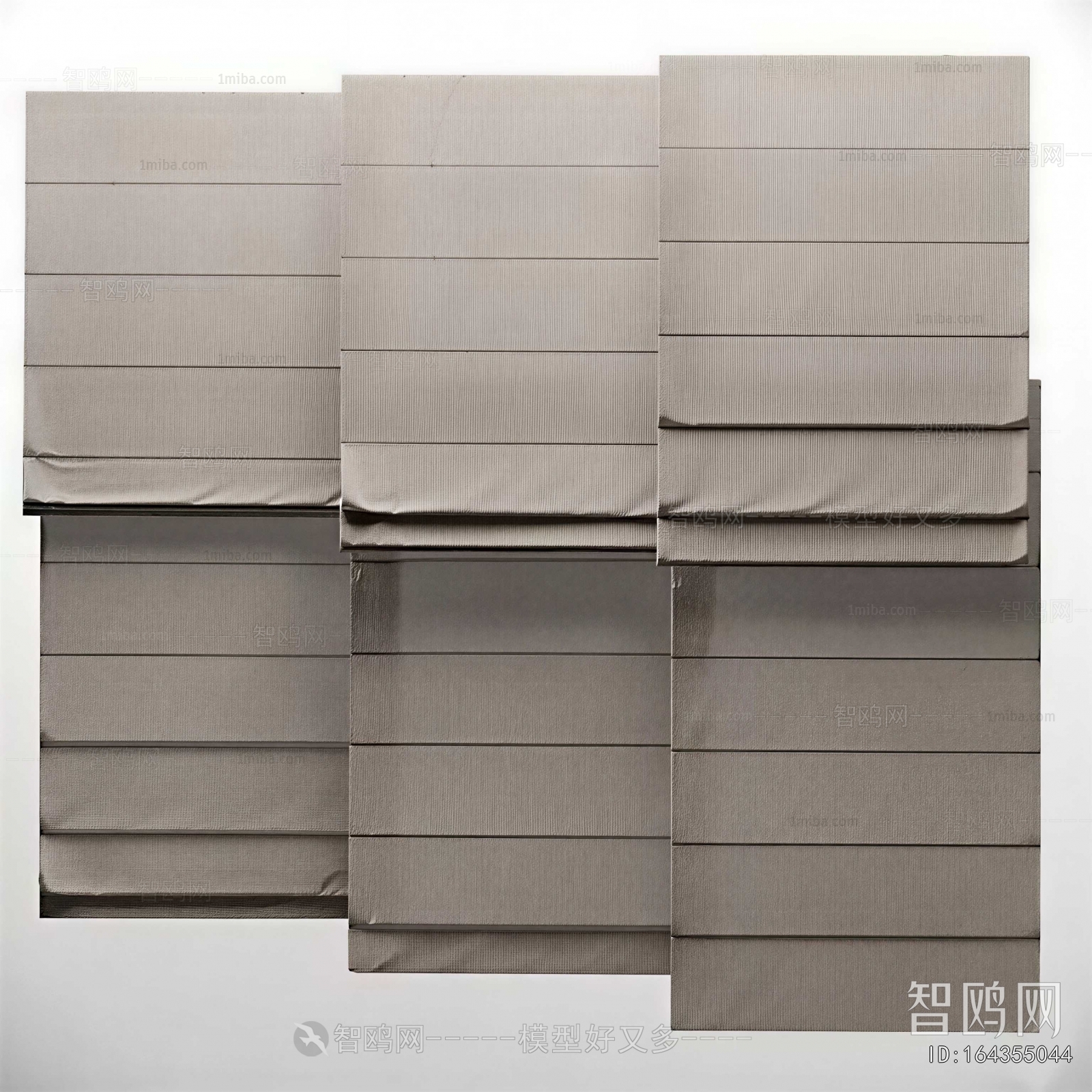 New Chinese Style Roman Curtain