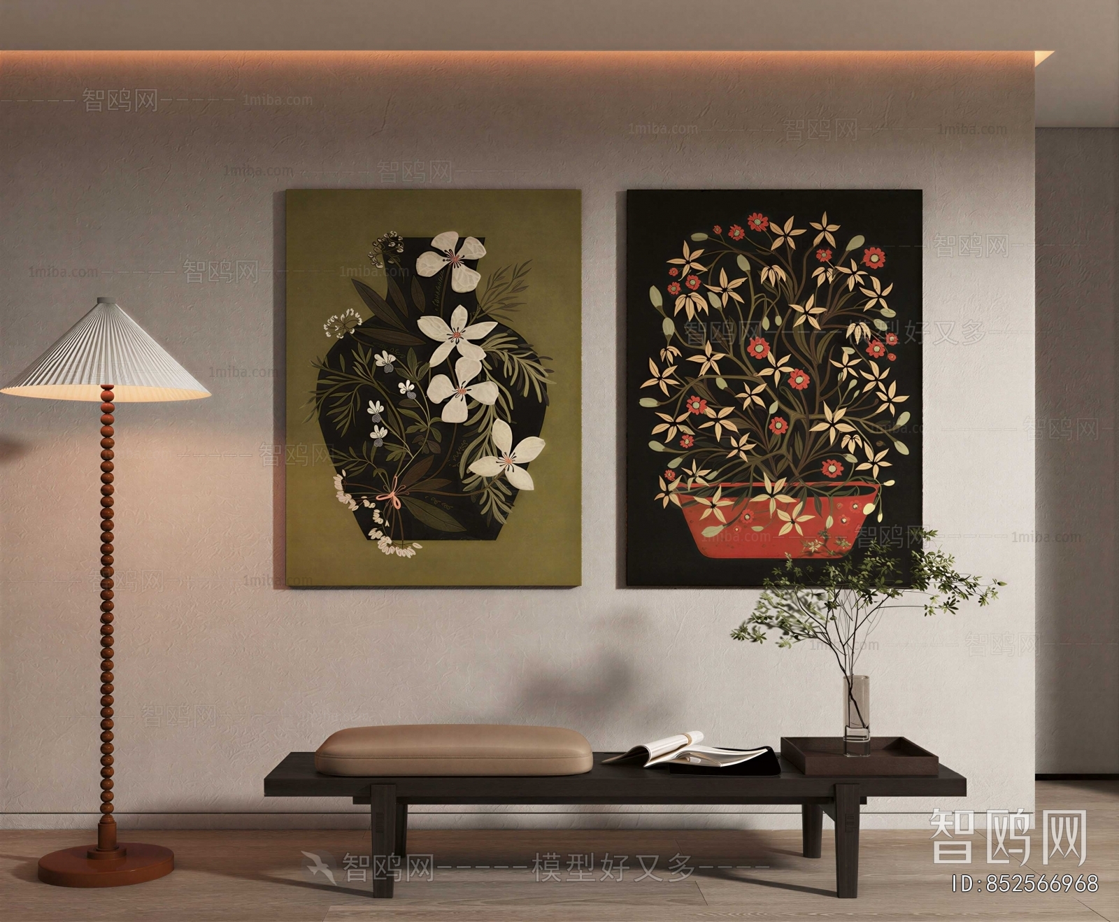 Retro Style Painting