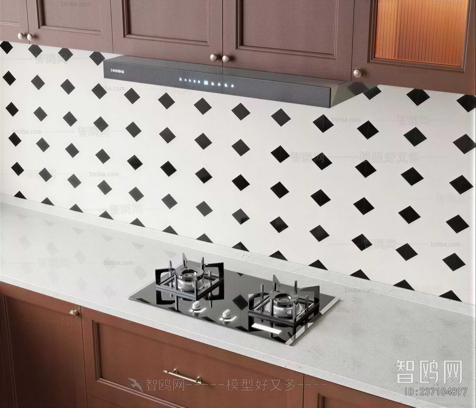 Modern Kitchen Electric Gas Range