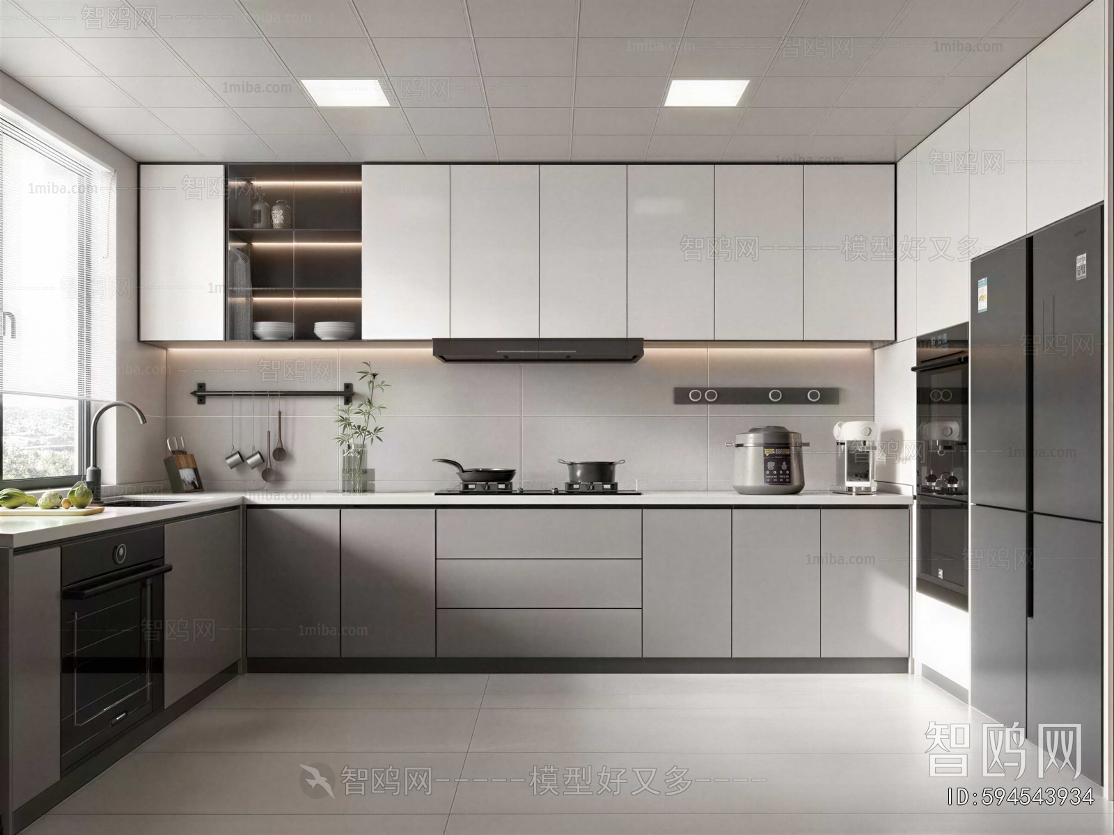 Modern The Kitchen